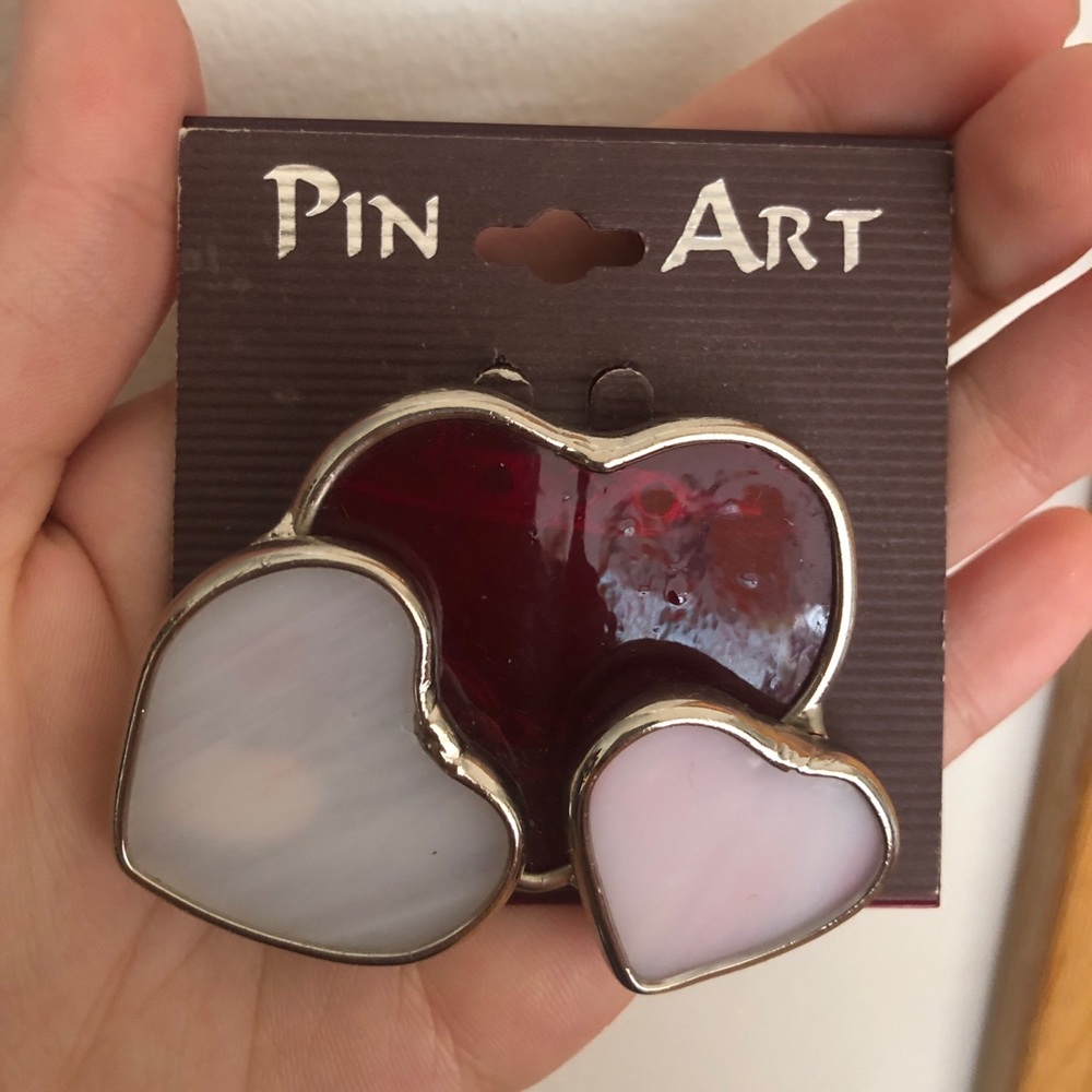 Pin Art Heart Pin